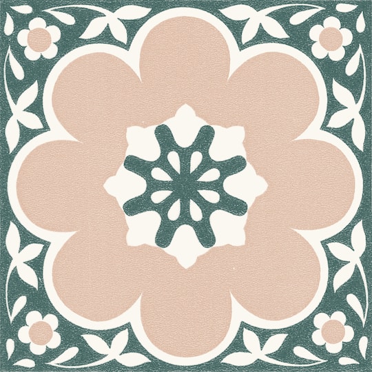 FloorPops Daphne Peel & Stick Floor Tiles